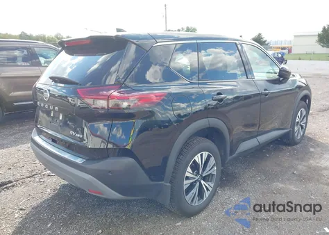 2021 Nissan Rogue Sv Intelligent Awd из США, поврежденный, VIN 5N1AT3BB8MC834285